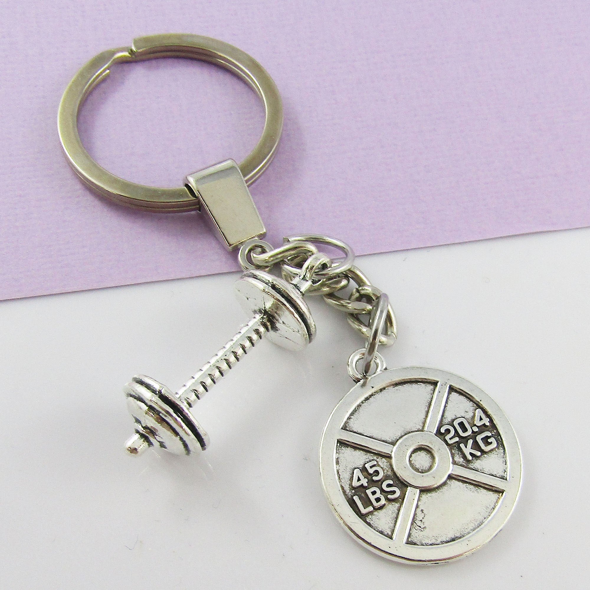 Gym keyring on sale