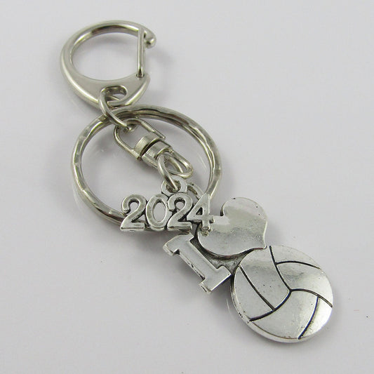 2024 I Love Netball Charm Keychain Bag Tag End Of Season Gift Bulk Qty Available