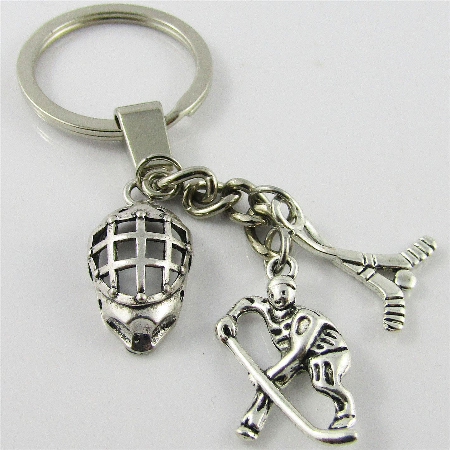 Hockey Charm Keychain 93mm Coach Sports End Of Season Gift