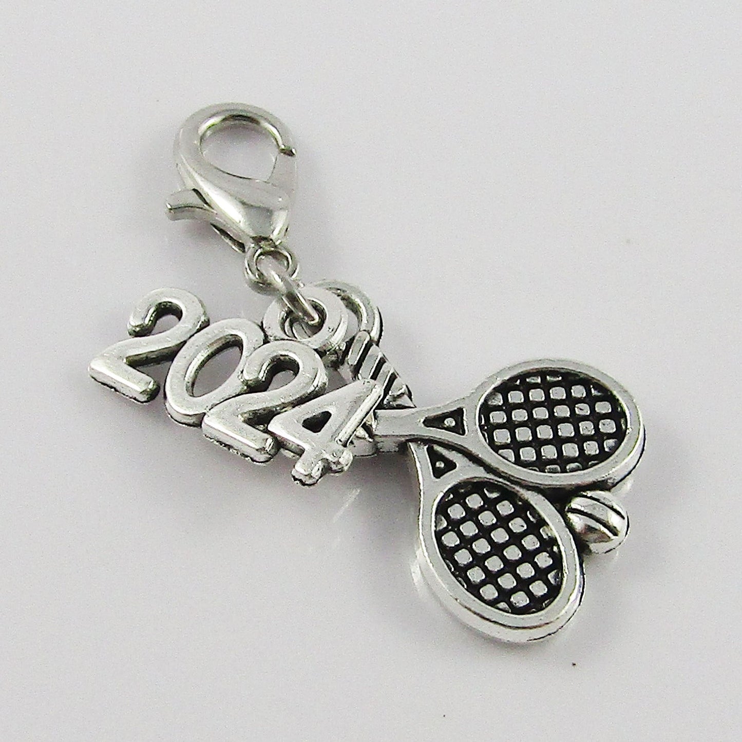 2024 Tennis Racquets Charm Select Clip on or European Charm