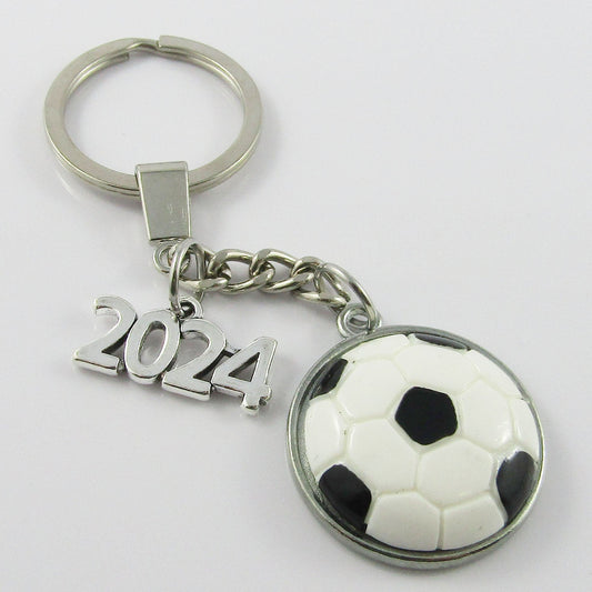 2024 Resin Soccer Ball Charm Keychain 103mm Coach Sports End Of Season Gift