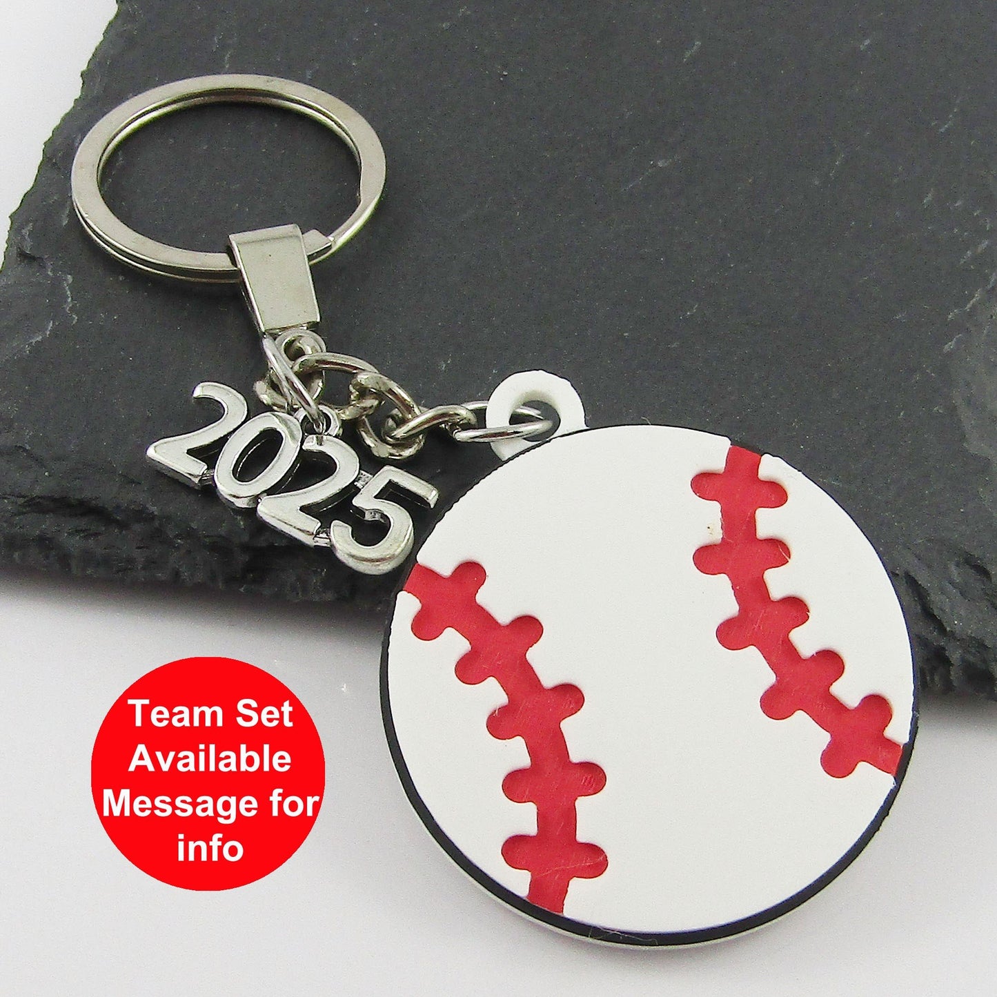 2025 Softball Charm Keychain 115mm Coach Sports End Of Season Gift