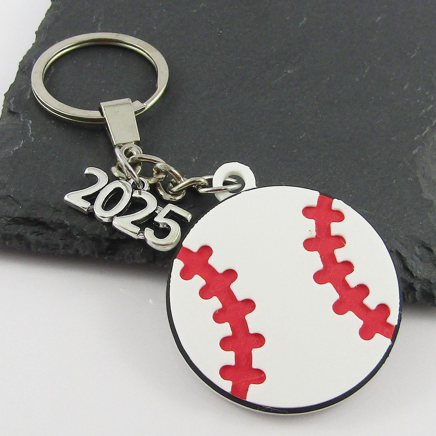 2025 Softball Charm Keychain 115mm Coach Sports End Of Season Gift