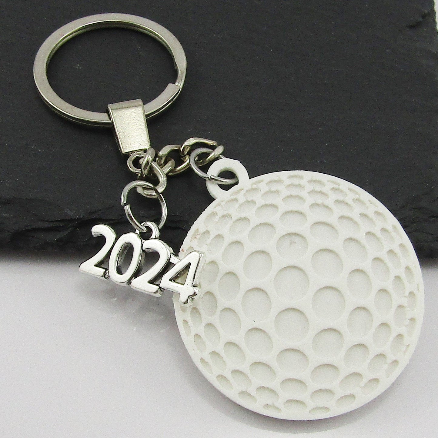 2024 Golf Ball Charm Keychain 115mm Coach Sports End Of Season Gift