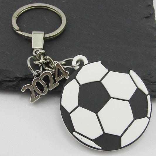 2024 Soccer Ball Charm Keychain 115mm Coach Sports End Of Season Gift