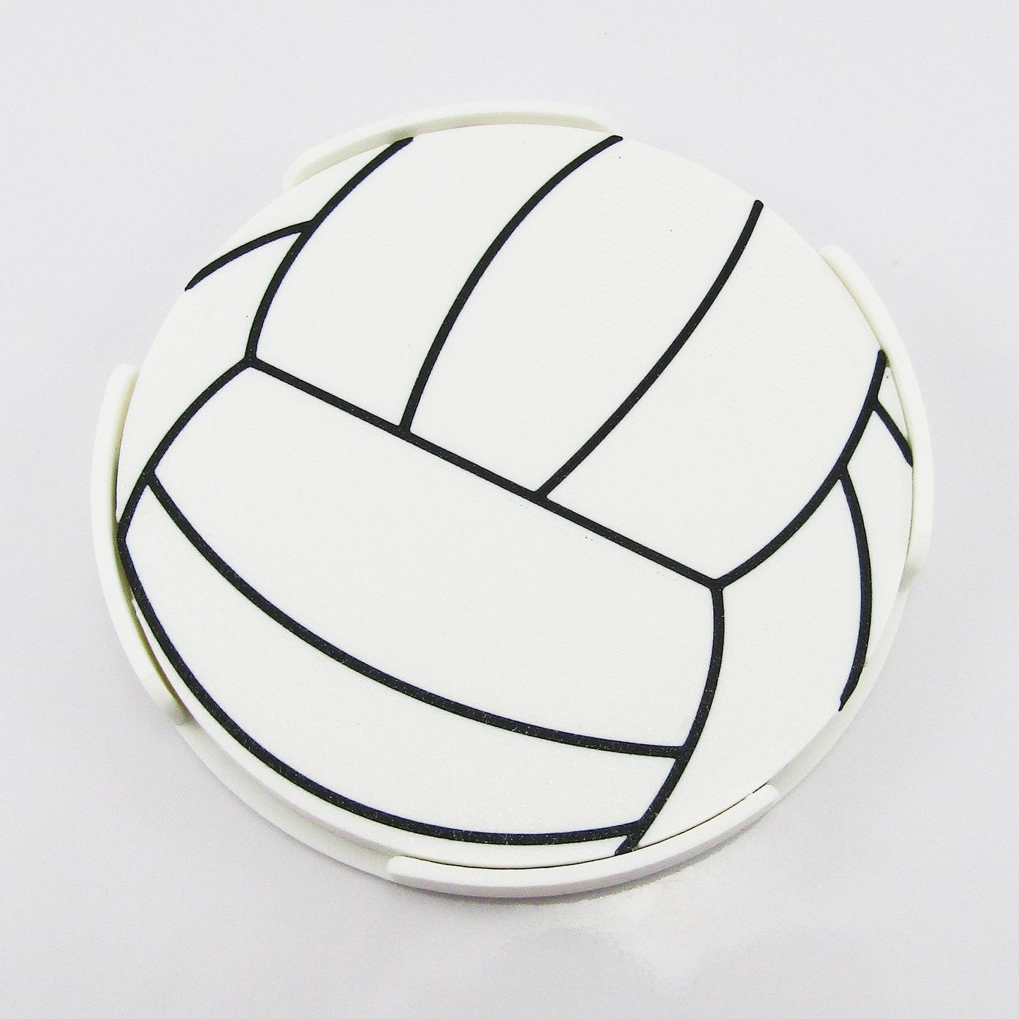 Netball Sports Drink Coaster available individually or in sets of four