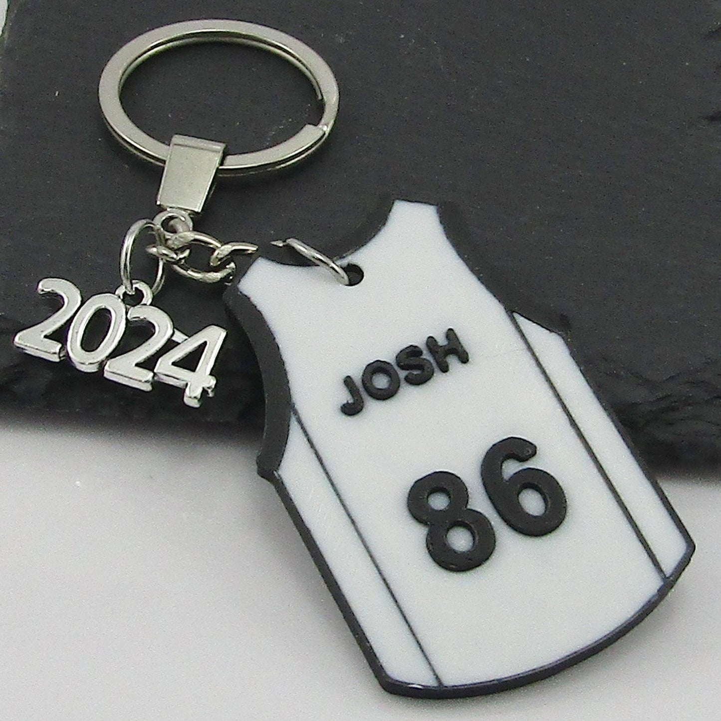 Personalised 2024 Basketball Jersey Singlet select Colours Name and Number