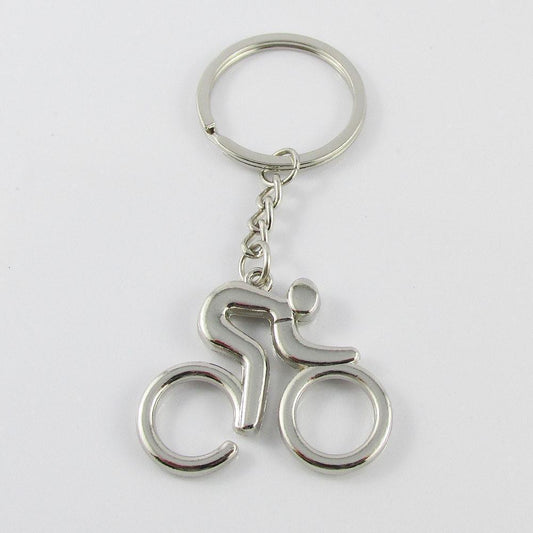 Bike Riding Cycling Sports Keychain Keyring 90mm Coach Sports Gift