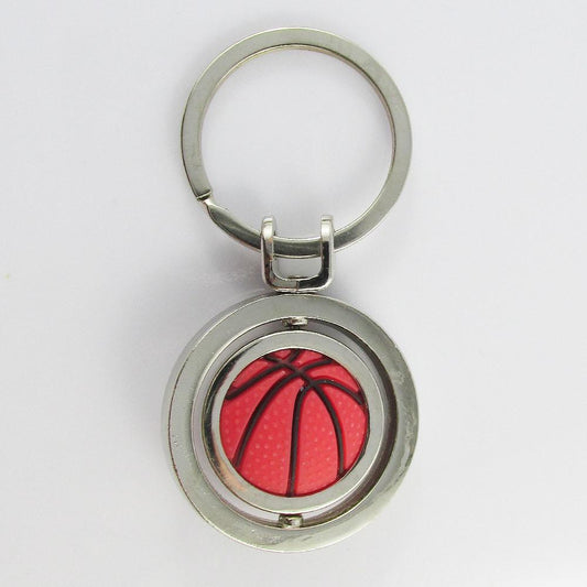 Basketball Sports Keychain Keyring Bag Tag 70mm Coach Sports Gift